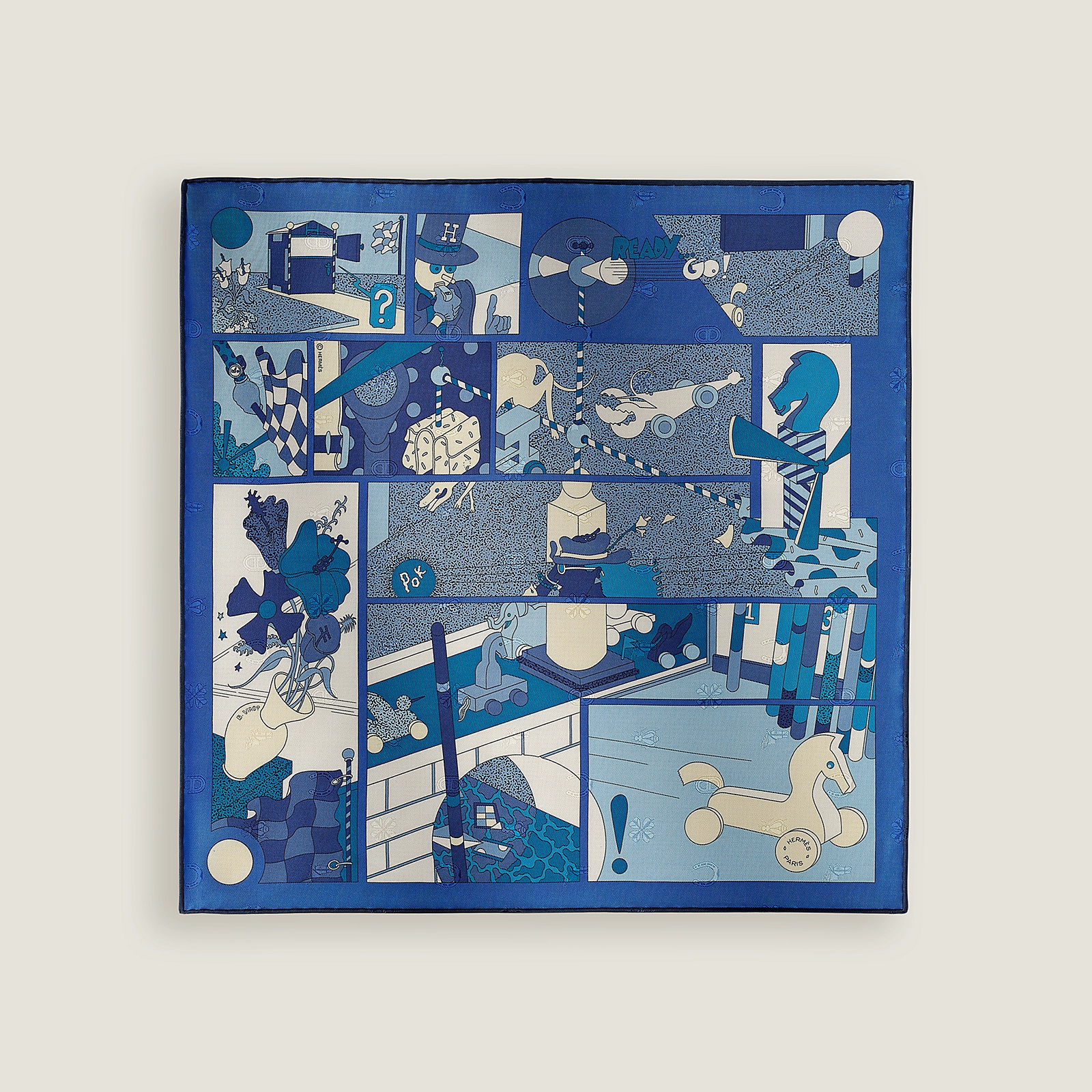 Hermès, Ready… Go! Scarf 45