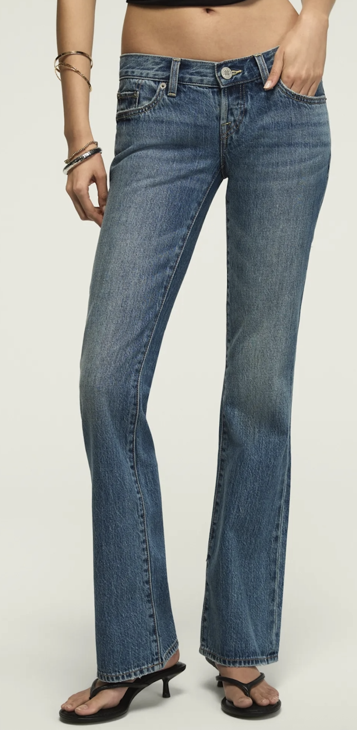 Lucky Brand, Ultra Low Rise Lil Maggie Flare