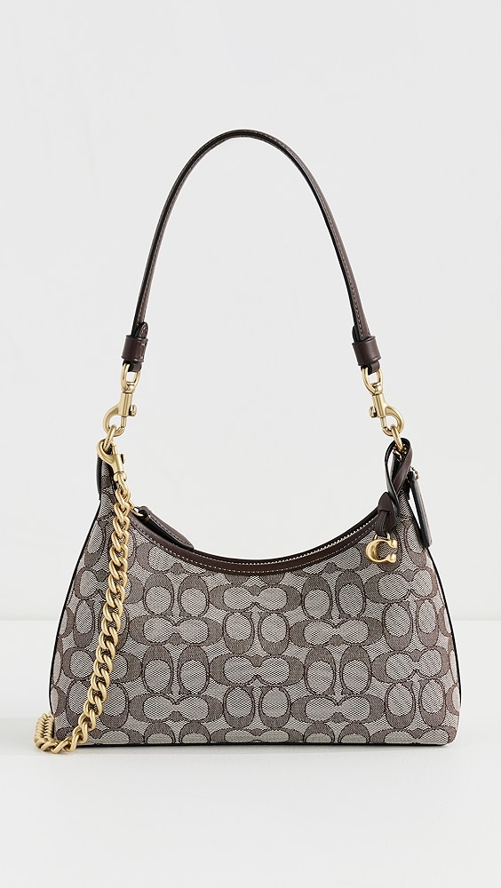 Coach Signature Jacquard Juliet Shoulder Bag 25