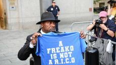 Supporter of Sean "Diddy" Combs reacts to acquittal on racketeering charges