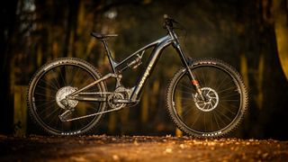 The 2024 Whyte E-160 RSX shot side on