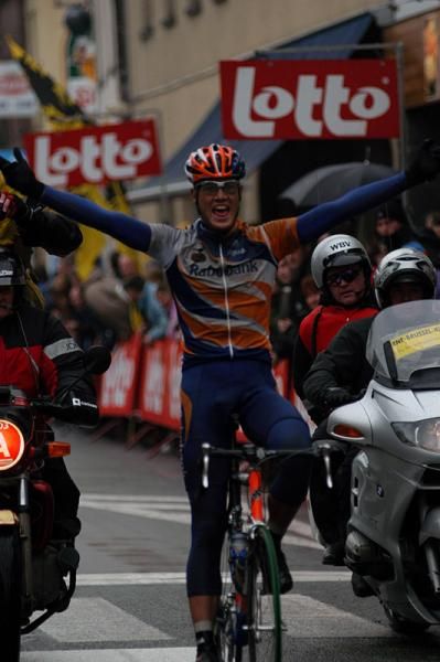 Roy Sentjens won the 2003 Kuurne-Brussels-Kuurne.