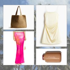 Miami fashion and beauty collage