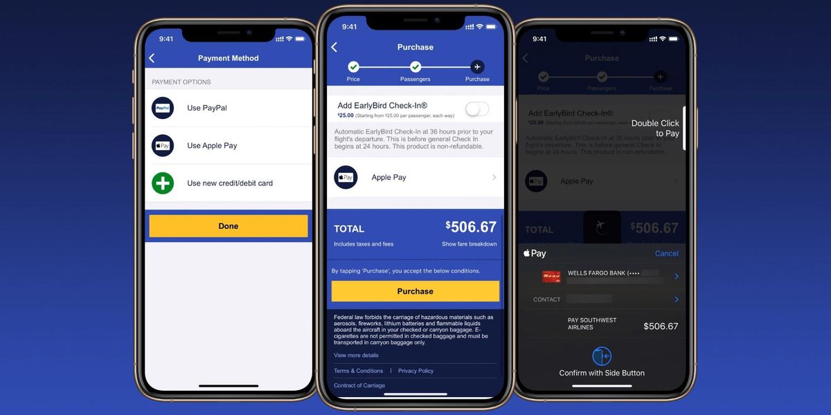 You can now purchase Southwest Airlines tickets with Apple Pay | iMore