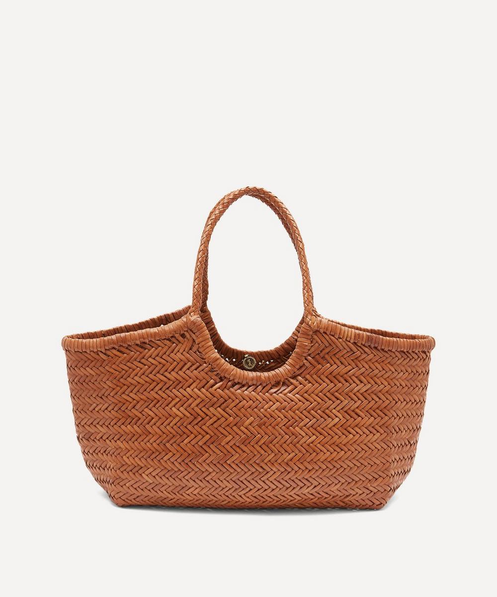 Nantucket Knitted Leather Tote Bag