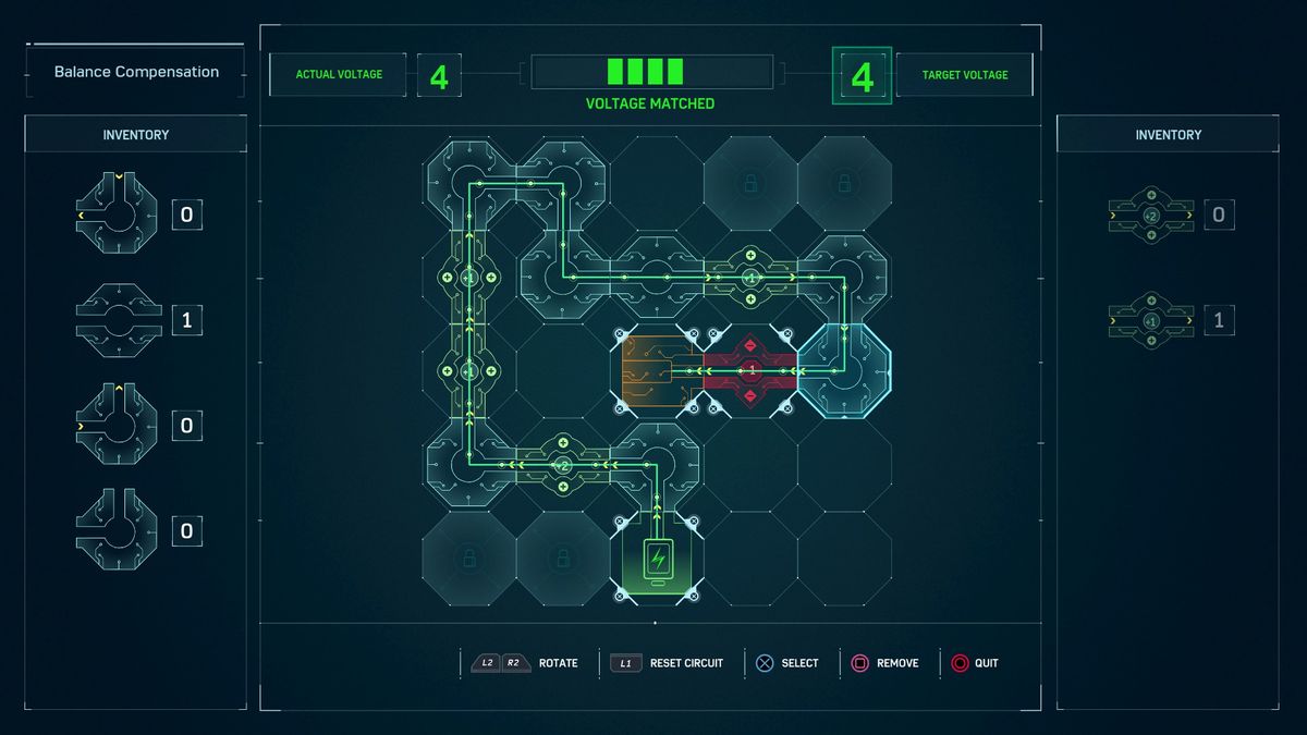 Spiderman Circuit Puzzle for Balance Compensation