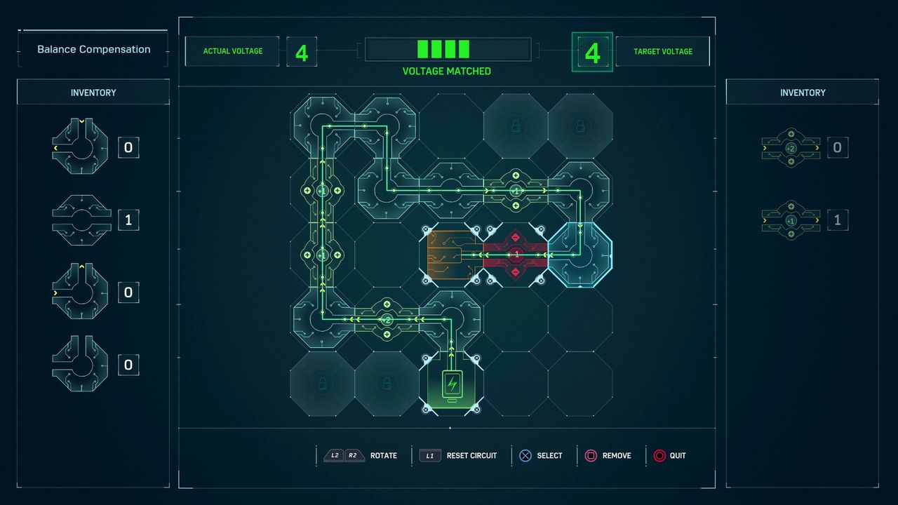 Spiderman Circuit Puzzle for Balance Compensation