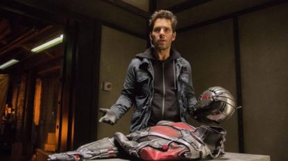 Paul Rudd as Scott Lang in Ant-Man