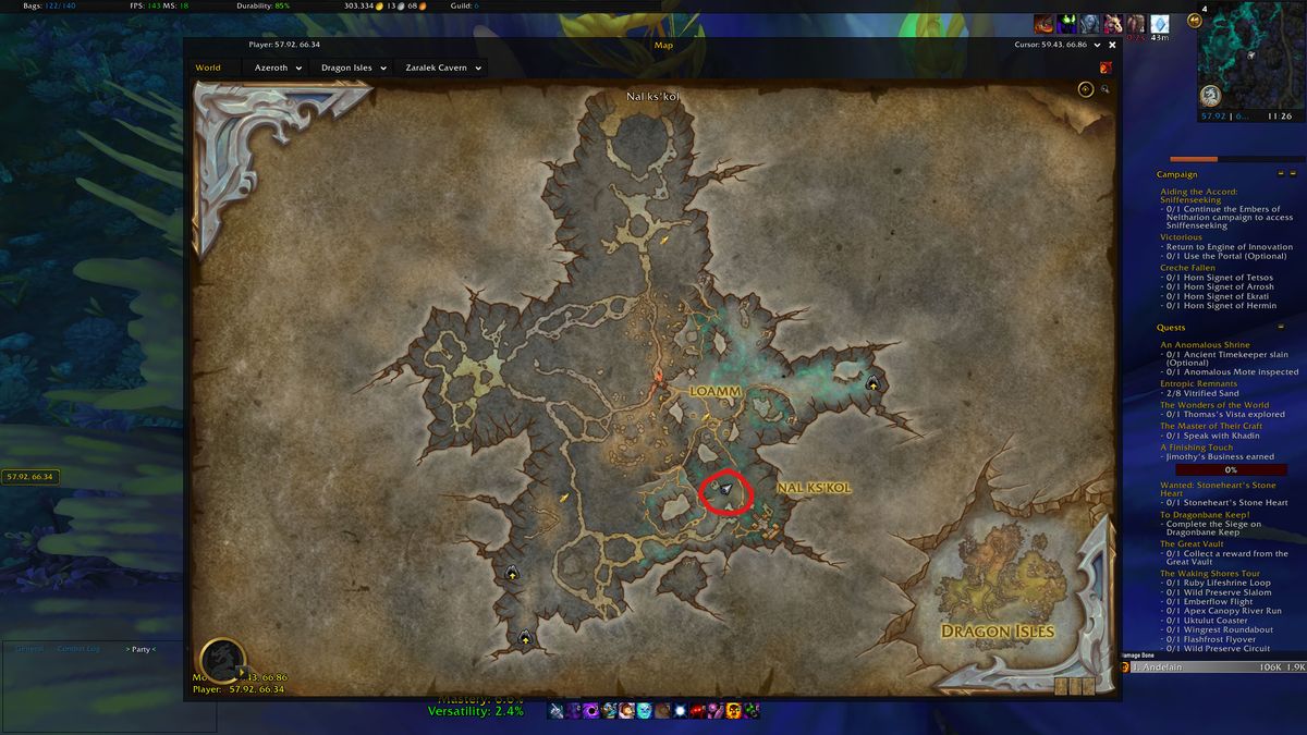WoW Dreamer's Bounty