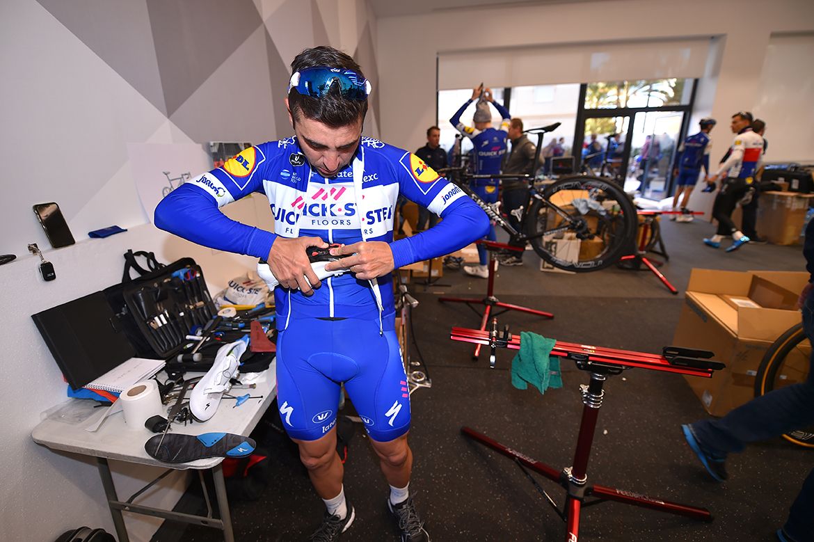 Max Richeze gets ready
