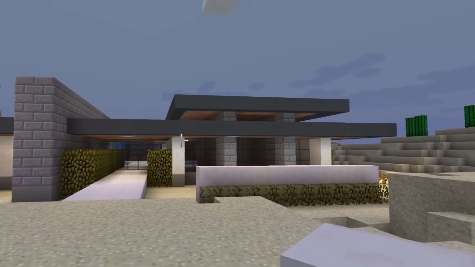 A Minecraft mansion designed by a professional architect
