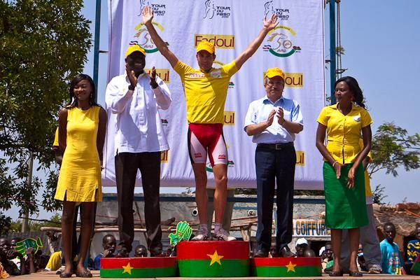 Belgian Lauren Mars claimed the yellow jersey from Dutchman Peter Van Agtmaal.
