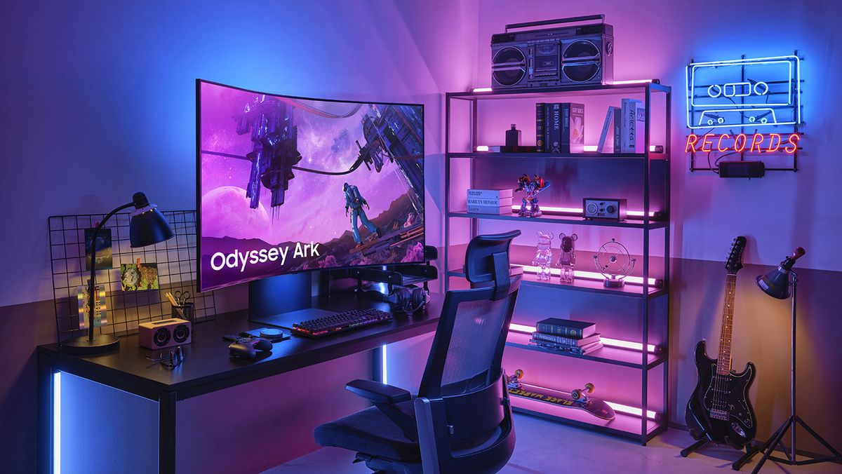 Samsung next-gen gaming setup