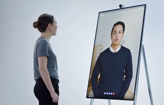Real-time colloboration is now life-size with Surface Hub 2.