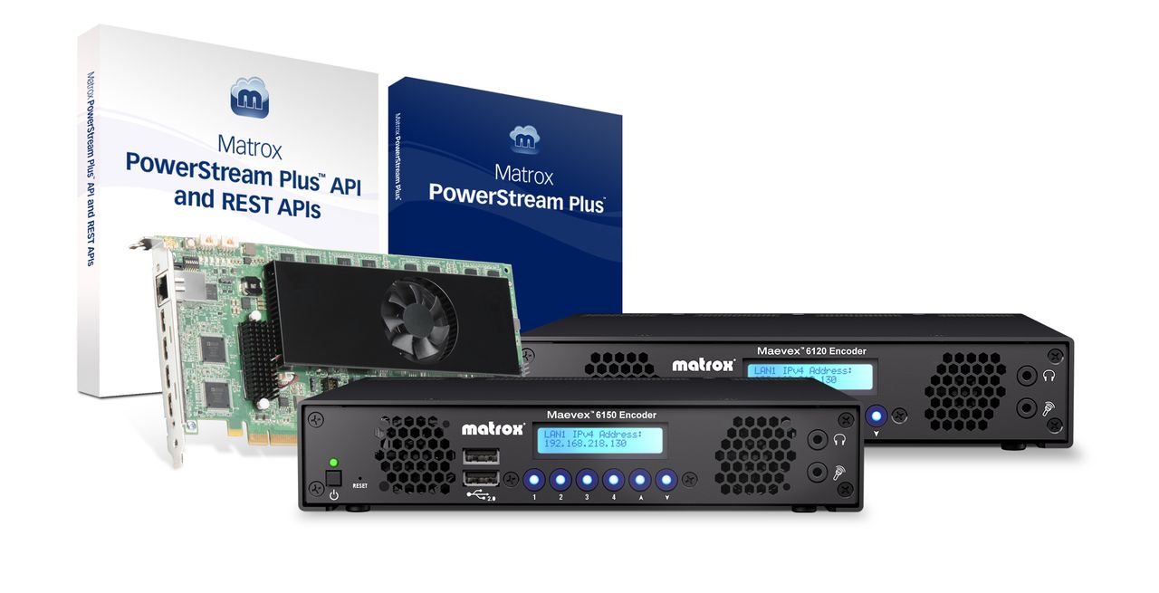 Matrox Maevex 6100 Series Enterprise Encoders