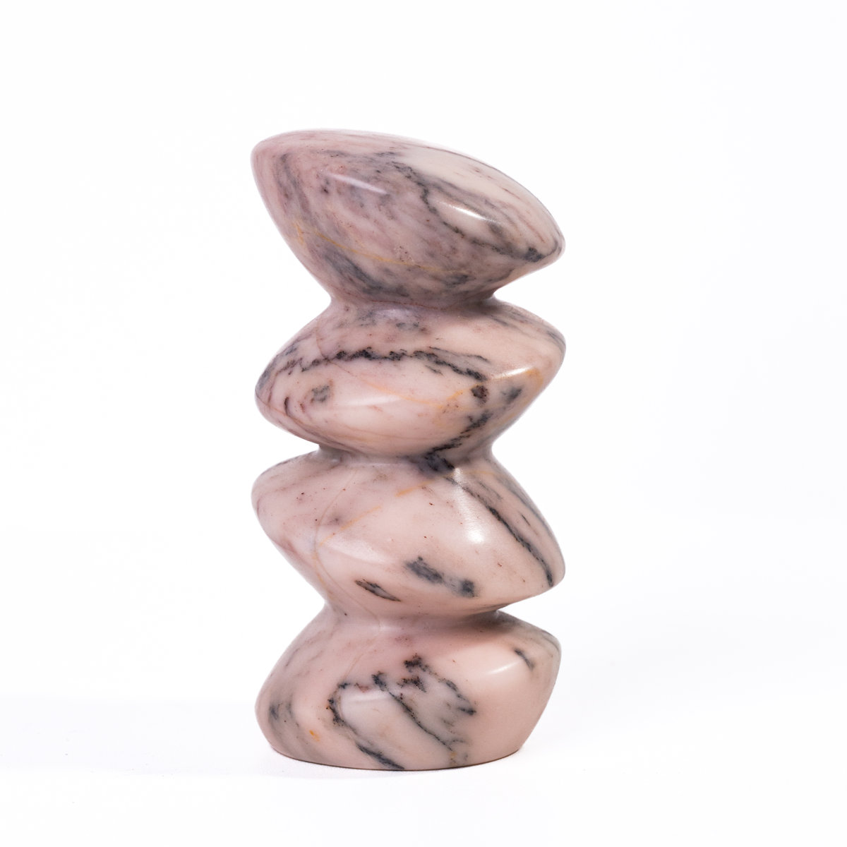Mercer41 Marble Pink Cairn Object | Wayfair