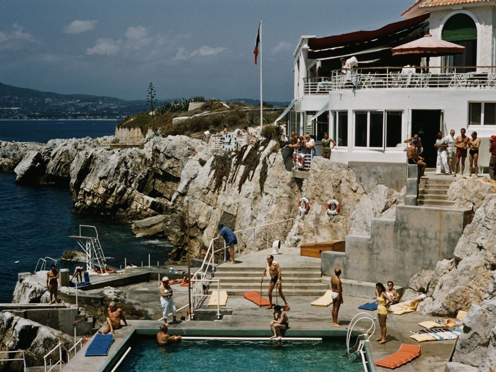 Hotel du Cap-Eden-Roc in Cap d'Antibes, in 1965.