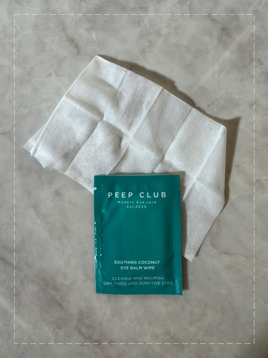 Ash K Holm&#039;s Peep Club Eye Wipes