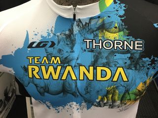 The Team Rwanda jersey