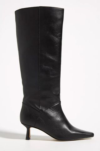 By Anthropologie Knee-High Pointed-Toe Boots