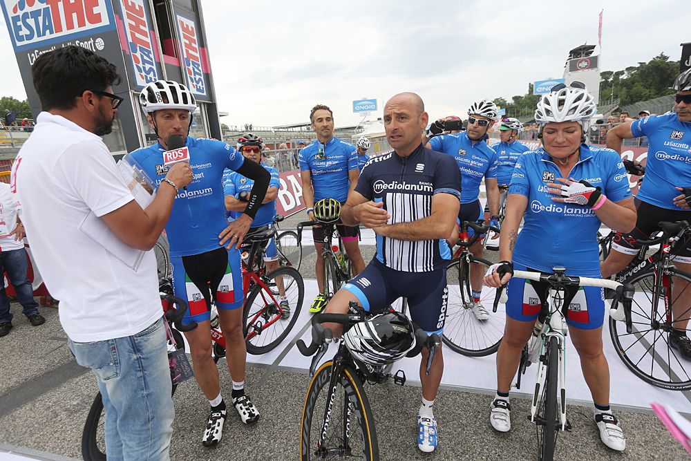 Paolo Bettini and the Azzurri