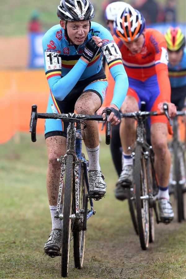 Michael Vanthourenhout (Belgium) would finish 5th in the U23 World Cup round in Tabor.