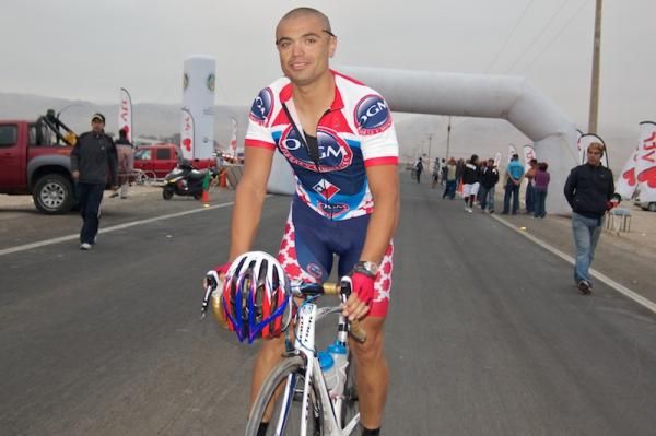 Antonio Cabrera (OGM) comes home after a well done job.