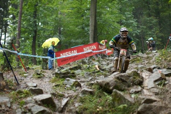 Mick Hannah (GT Bikes) set the course alight.