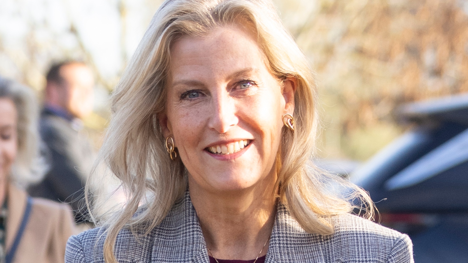 Sophie, Duchess of Edinburgh during a visit to RAW Workshop on November 26, 2025