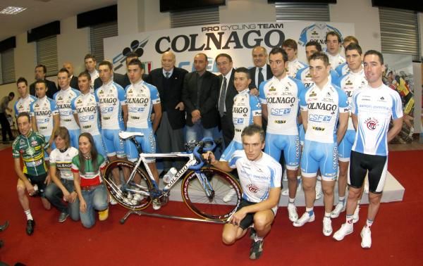 Representatives from the Colnago-backed squads for 2011.