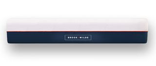 The Brook + Wilde Lux Mattress in white and deep navy