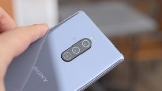 The Xperia's triple-camera array