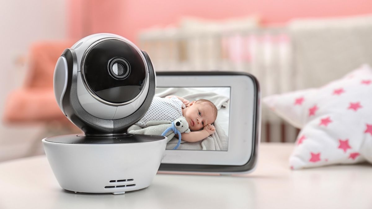 7 Inch Wireles Baby Monitor Babyphone Security Video Dual Cameras