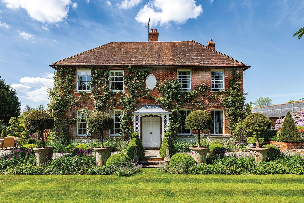 Houses for sale with libraries: Manor Farm House, Holybourne, Alton, Hampshire.
