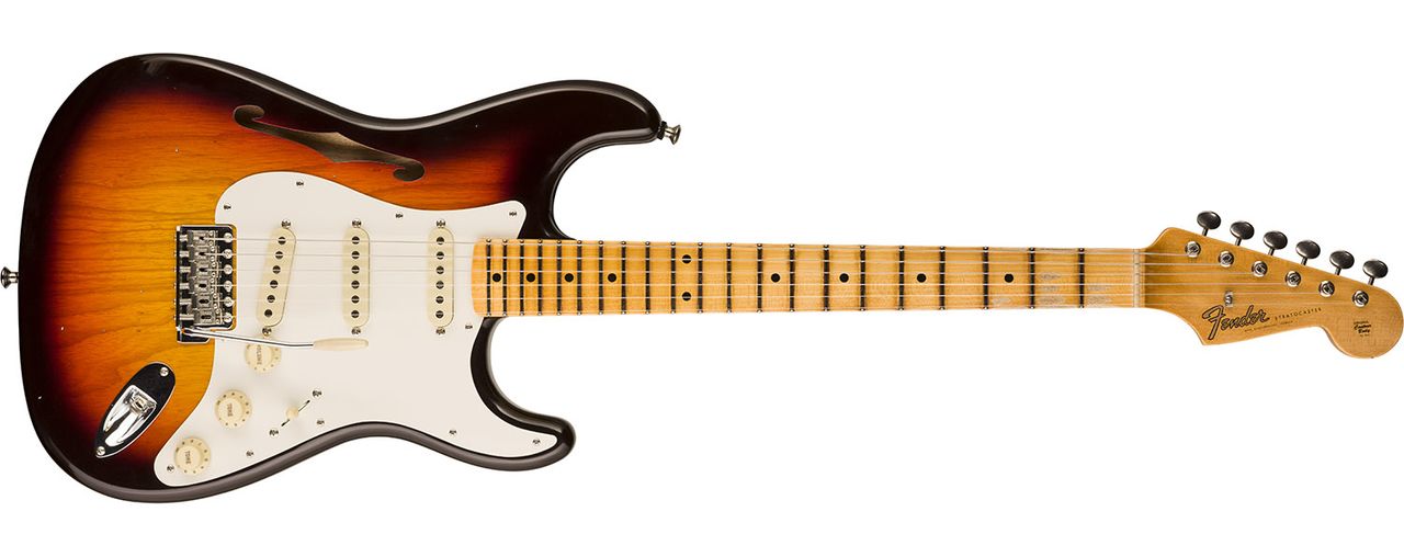 Fender Custom Postmodern Stratocaster w/ Maple fingerboard, Three-Colour Sunburst