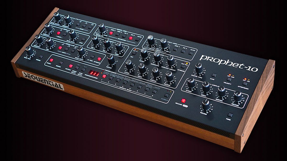 Sequential Prophet-5 and 10 desktop