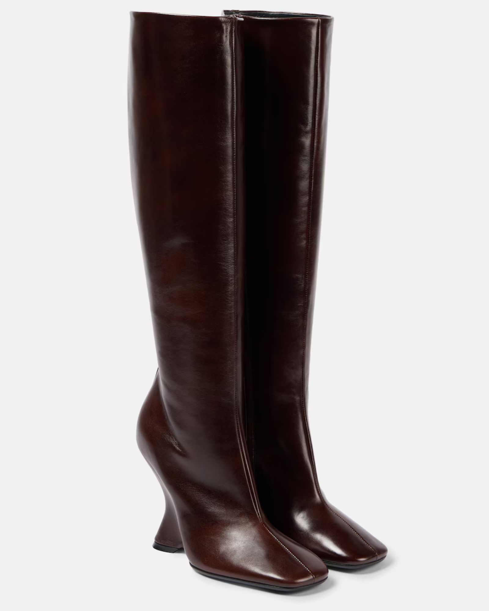 Dries Van Noten Glove 105 leather ankle boots