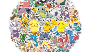 The Pokemon stickers on Amazon.