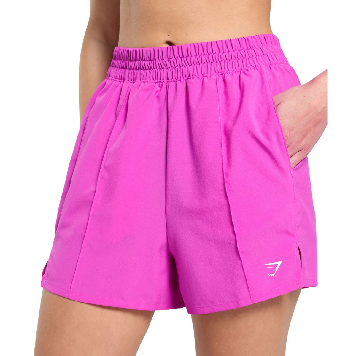 gymshark pintuck shorts
