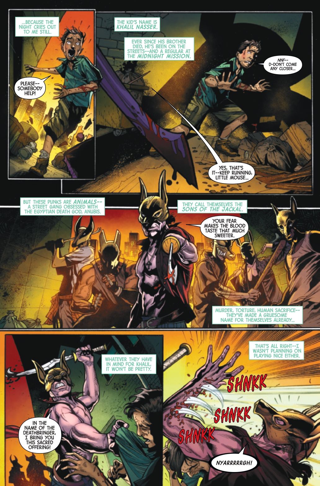 Pages from Moon Knight: City of the Dead #1
