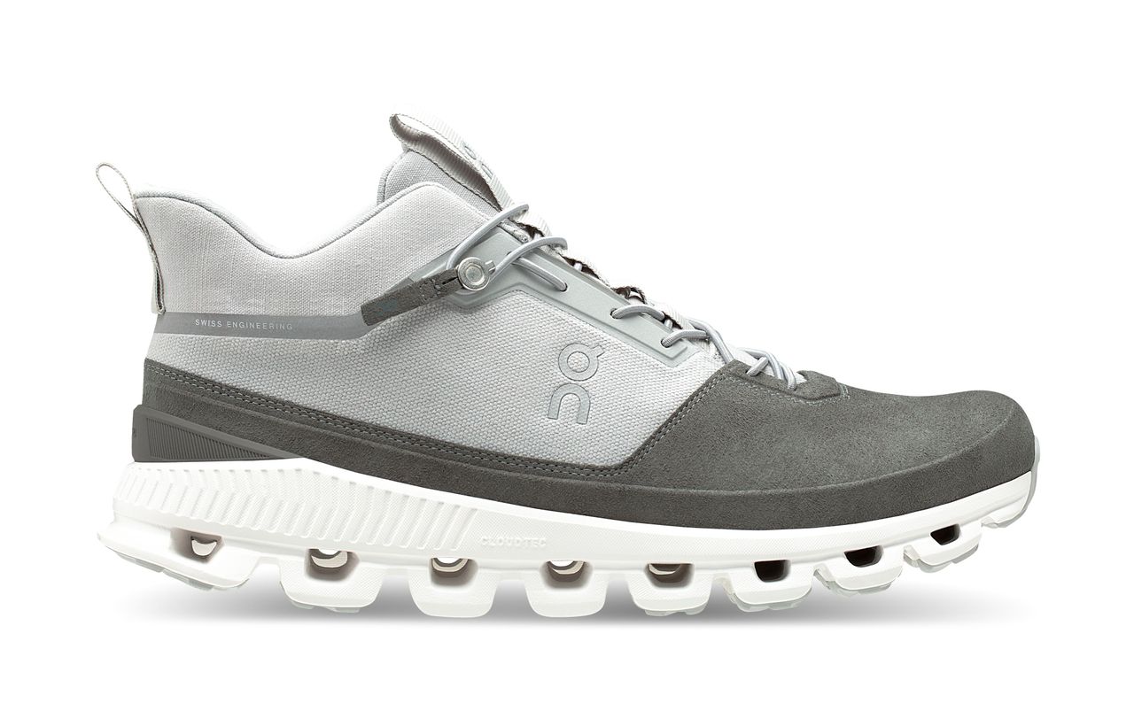 The On Cloud Hi men's in Slate / Rock