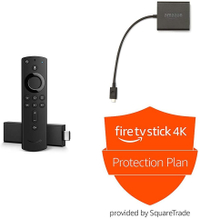 Fire TV Stick 4K Bundle with 2-Year Protection Plan