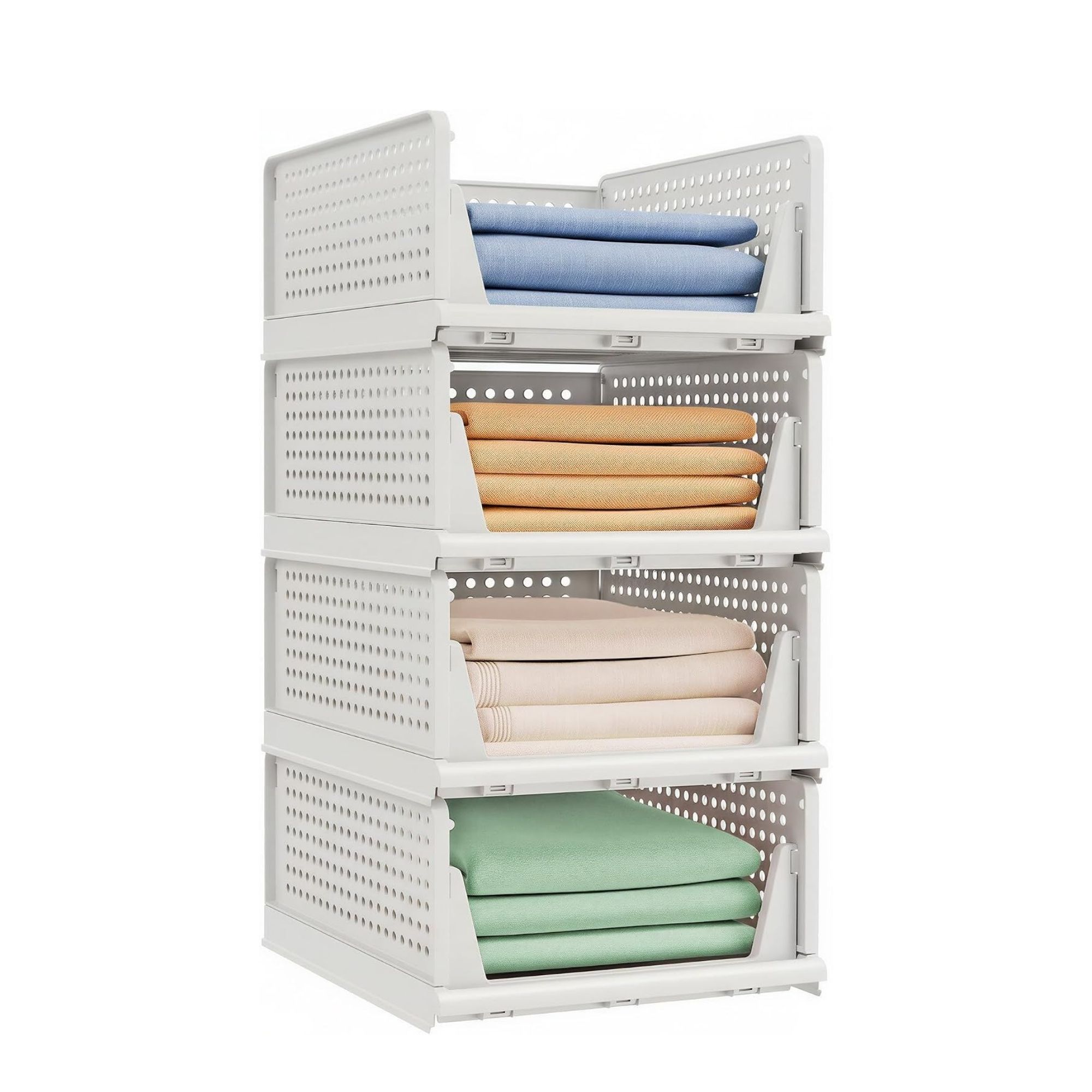SONGMICS Foldable Closet Organiser