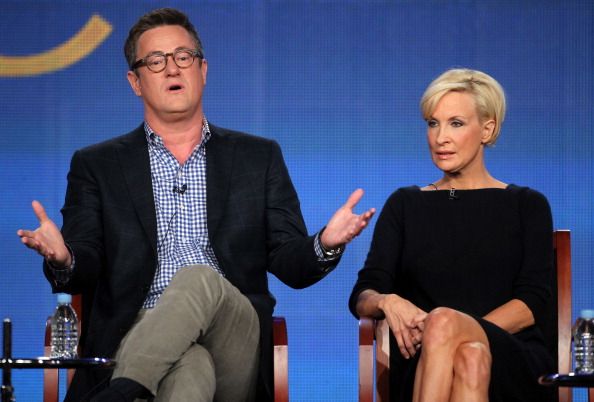 Joe Scarborough and Mika Brzezinski.