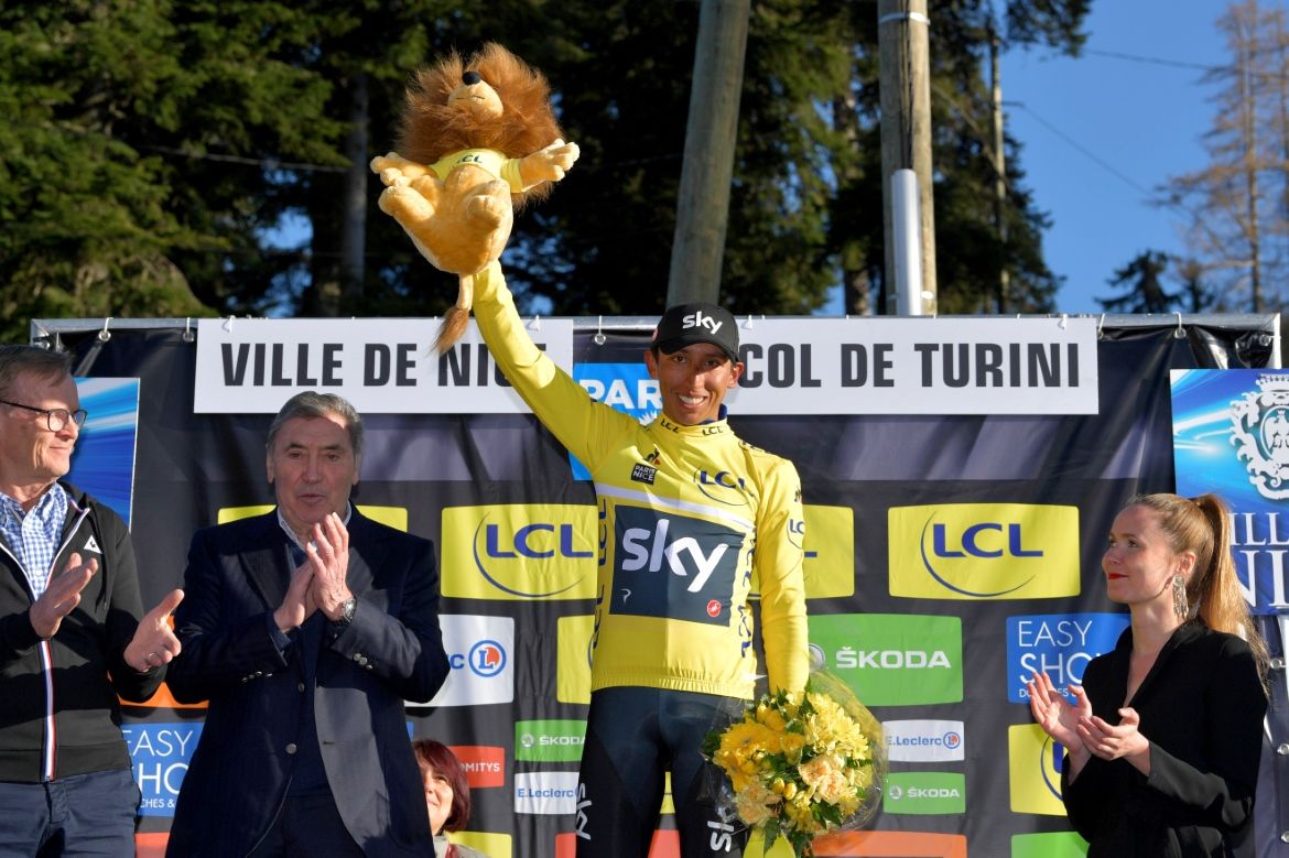 Egan Bernal moved into the race lead