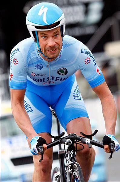 German Stefan Schumacher (Gerolsteiner) is focused.
