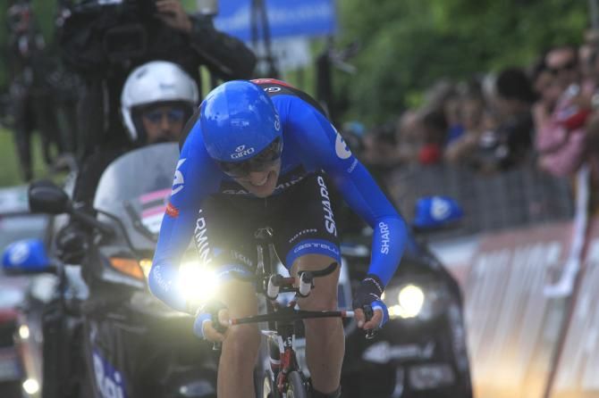 Ryder Hesjedal struggled on the course