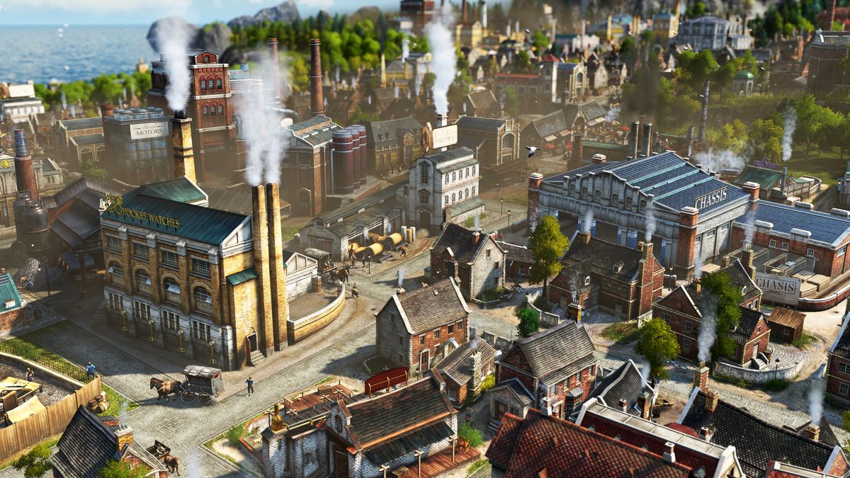 Lead an Gamer and change industrial in Anno 1800 history PC revolution 
