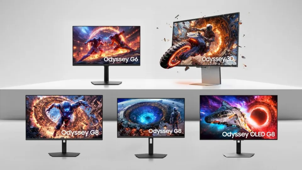 Samsung Odyssey 3D gaming monitor
