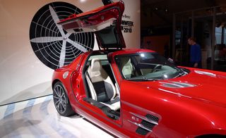 New model of the Mercedes SLS AMG